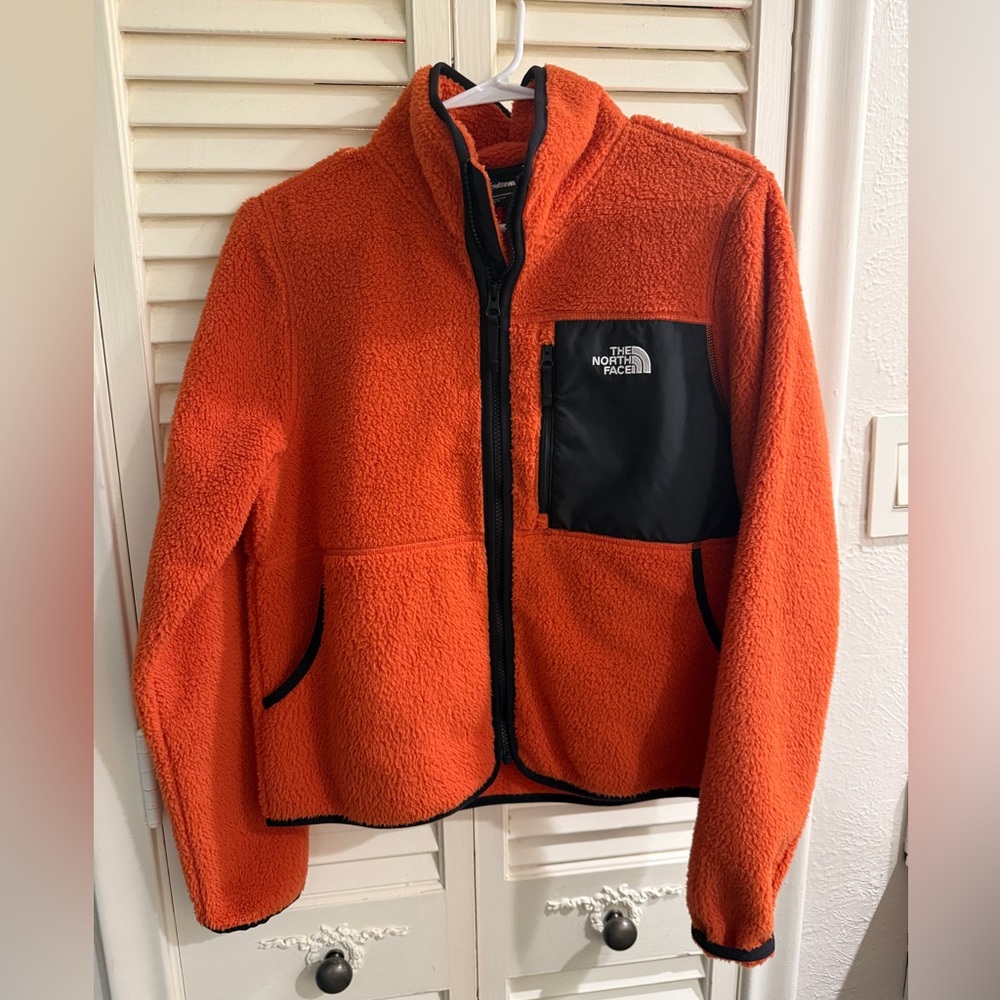 The North Face Women's Bay Break Full Zip Fleece In Burnt Ochre Size Small